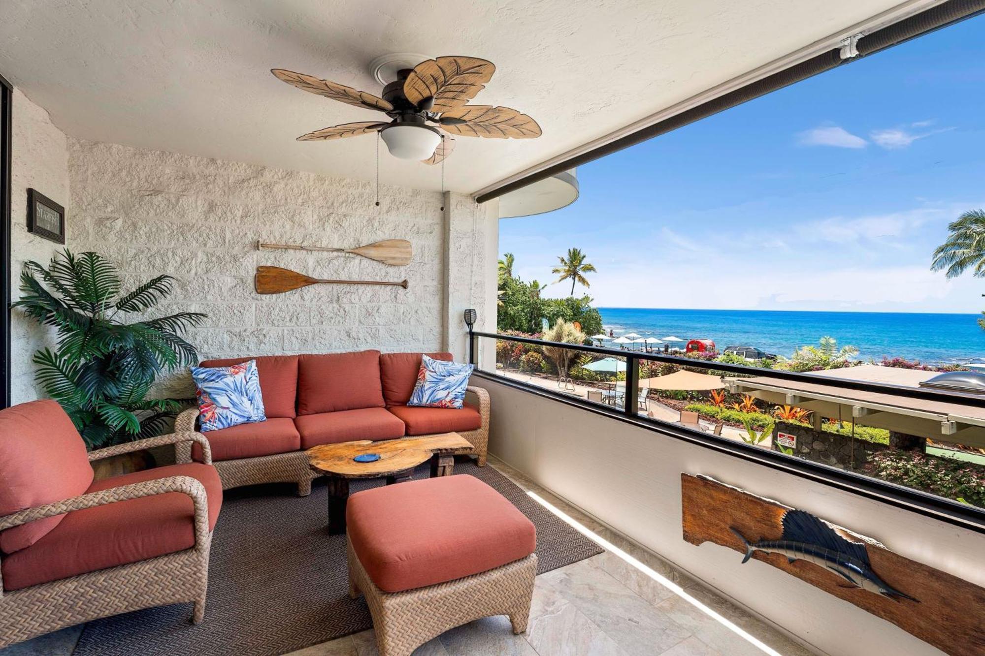 Direct Oceanview Paradise In A Luxury Condo 2B2B,Ac كايلو كونا المظهر الخارجي الصورة